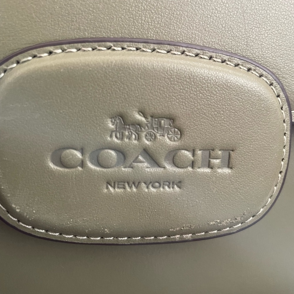 Coach Eliza Top Handle Leather Handbag